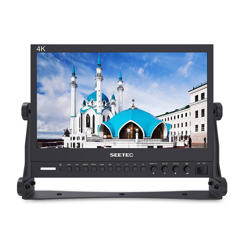 Seetec P133-9HSD 13.3" Aluminum Design IPS 1920�1080 Pro Broadcast LCD Monitor with 3G-SDI HDMI