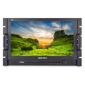 Seetec P173-9HSD-RM Rackmount Broadcast Monitor with SDI, 4K, HDMI