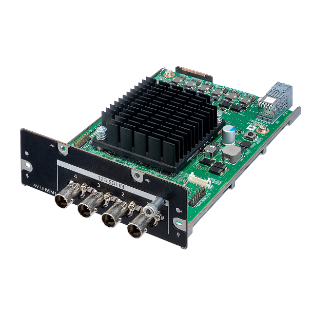 Panasonic AV-UHS5M1G 12G-SDI input Option Board, HDR,SDR, 4K up conv., 2K down conv.