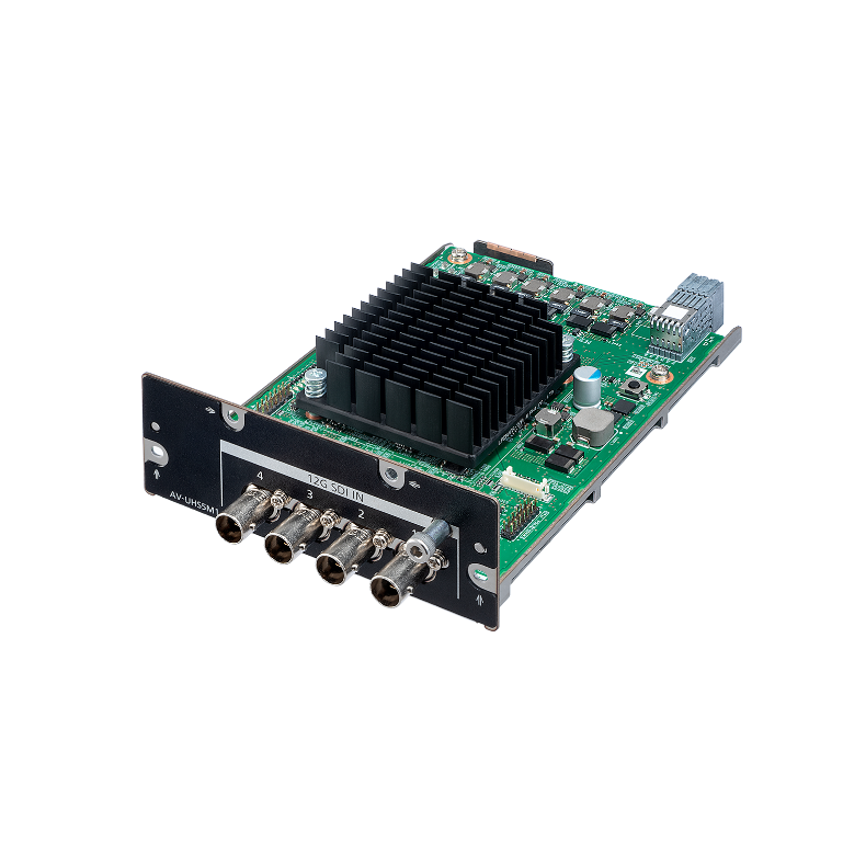 Panasonic AV-UHS5M1G 12G-SDI input Option Board, HDR,SDR, 4K up conv., 2K down conv.