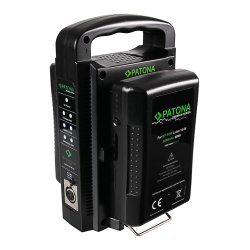 PATONA Dual V-Mount Charger w. 4pin XLR cable