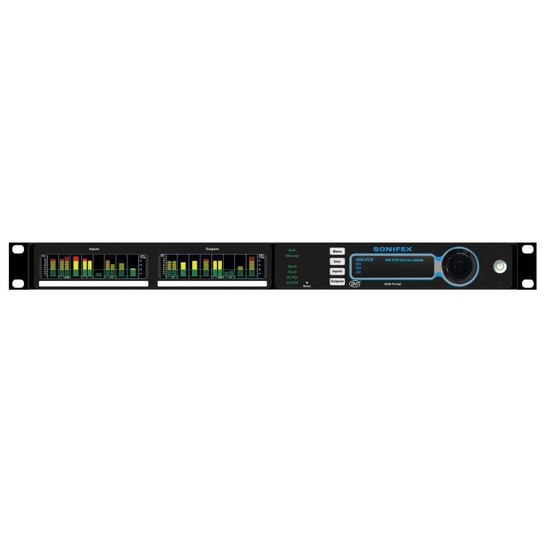 Sonifex AVN-PD8D 8 Stereo Digital Line Inputs &amp; Outputs, AES67 Display Portal