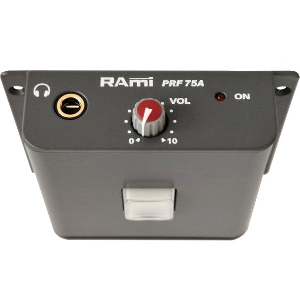 RAmi PRF75A Headphone cascade amplifier for studio under table mount, w/mute with RJ45 connections