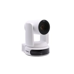 PTZOptics Link 4K, Dante AV-H IP PTZ camera, featuring 20X Optical Zoom, up to a 4K Resolution-white