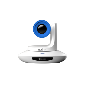 Vizrt NDI HX PTZ3 Camera - White, Multicast Mode, NDI Output, NDI｜HX3, Prof. XLR Audio, PoE, Pan