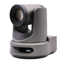 PTZOptics Link 4K, Dante AV-H IP PTZ camera, featuring 20X Optical Zoom, up to a 4K Resolution-grey