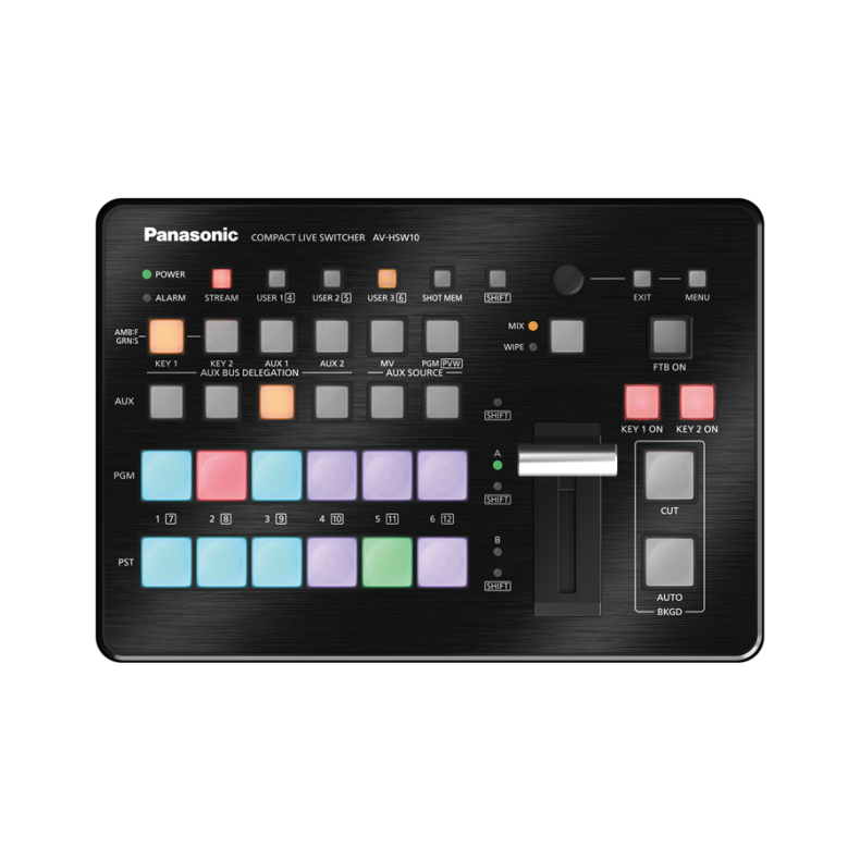 Panasonic AV-HSW10 - compact full SDI/HDMI/NDI hardware switcher