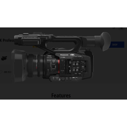 Panasonic HC-X2EC 4K Professional Camcorder, 4K 