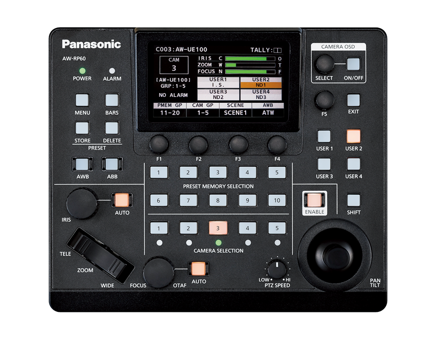 Panasonic IP Camera Control for PTZ Cameras - Switch Contollers ...