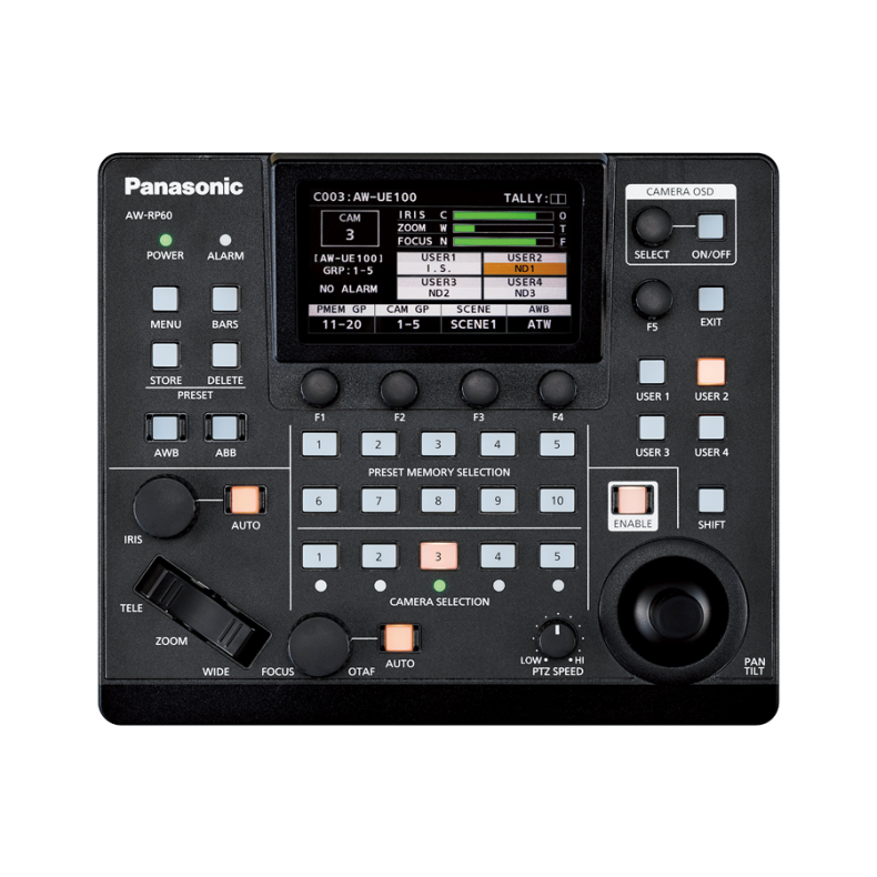 Panasonic IP Camera Control for PTZ Cameras