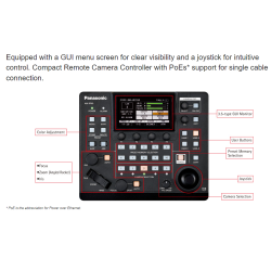 Panasonic IP Camera Control for PTZ Cameras