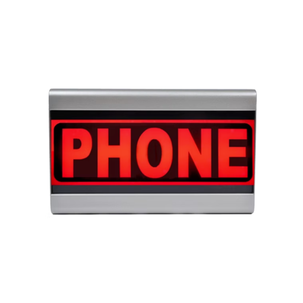 D&R PHONE warning light including power adapter