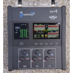 Prodys Quantum2 W - Portable audio/video codec. 3 MIC/LINE inp. ,Aux inputs: analog, AES3, USB audio