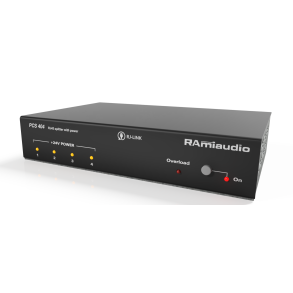 RAmi PCS404 Audio distribution and psu, 4 cells with RJ45 connections for PCS304, PMI103 or PRF75A