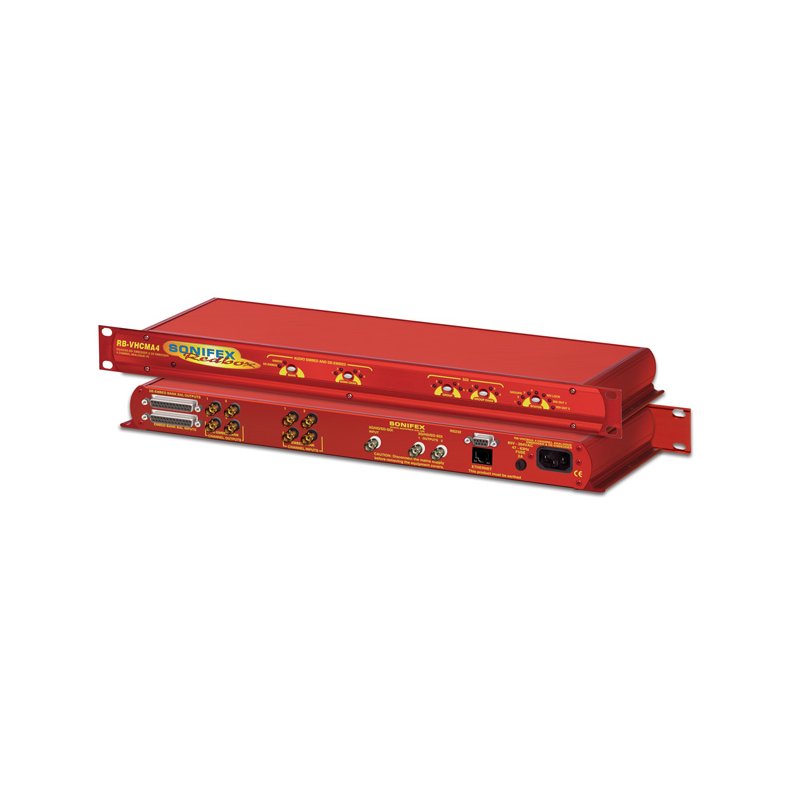 Sonifex RB-VHCMA4 3G/HD/SD-SDI Embedder &amp; De-Embedder 4 Channel Analogue I/O