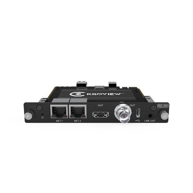 Kiloview RD-350 (4K NDI/SRT/RTSP/HLS to SDI/HDMI decoder/multiviewer)