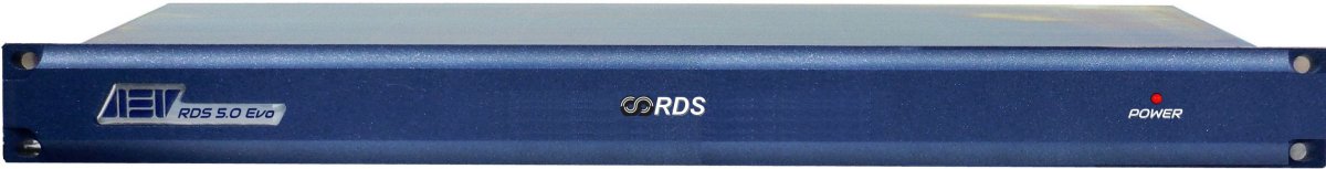 AEV RDS Evo 5.0 Radio Data System, IN MPX, OUT MPX+RDS, MPX AES I/O,19 ...