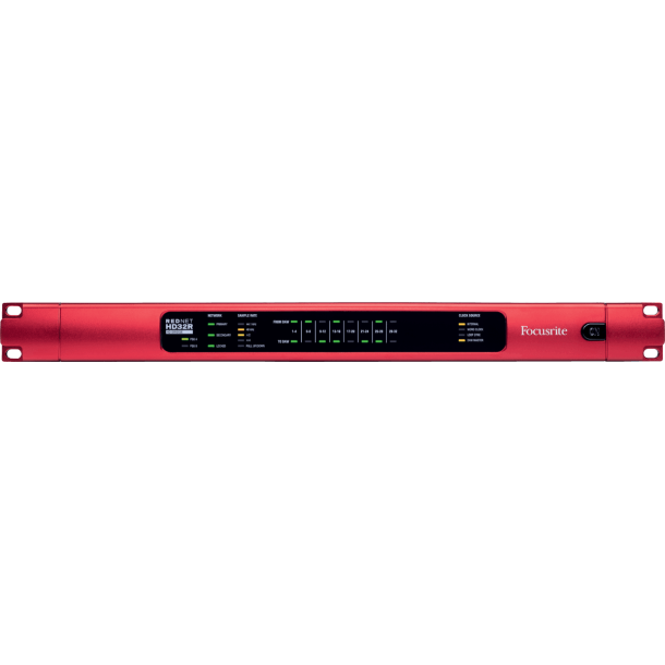 Focusrite Pro REDNET-HD32R 32 channel Dante interface