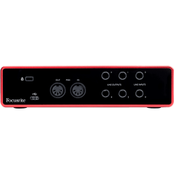 Focusrite Scarlett3 4i4 USB Audio Interface 4 in/4 out USB-C (3rd Gen.)