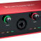 Focusrite Scarlett3 4i4 USB Audio Interface 4 in/4 out USB-C (3rd Gen.)