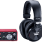 Focusrite Scarlett3 Studio USB-Audio 2 in/2 out USB-C, mic, phones & gears