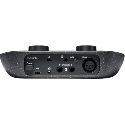 Focusrite Vocaster-One Podcaster interface, 1 mic, Stereo tele out, camera out