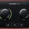 Focusrite Vocaster-One Podcaster interface, 1 mic, Stereo tele out, camera out