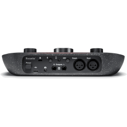 Focusrite Vocaster-Two Podcaster interface, 2 mic in, Stereo tele out, bluetooth, camera out