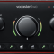 Focusrite Vocaster-Two Podcaster interface, 2 mic in, Stereo tele out, bluetooth, camera out