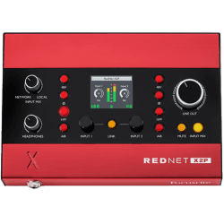 Focusrite PRO REDNET-X2P Desktop Dante Interface 2x2