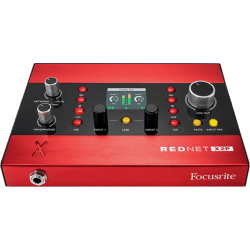 Focusrite PRO REDNET-X2P Desktop Dante Interface 2x2