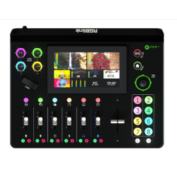 RGBlink Mini-mx Streaming Video Mixer. 4 HDMI 2.0 inputs, 2 HDMI 1.3 outputs, 4 audio in 2 audio out