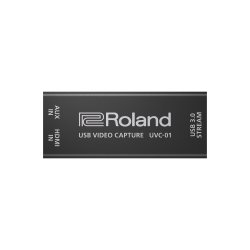 Roland HDMI streaming capture device, UP to 1080P/60 USB 3.0 streaming w. analog audio input