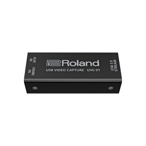 Roland HDMI streaming capture device, UP to 1080P/60 USB 3.0 streaming w. analog audio input