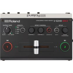 Roland V-02HD Micro Video Switcher with USB C streaming output
