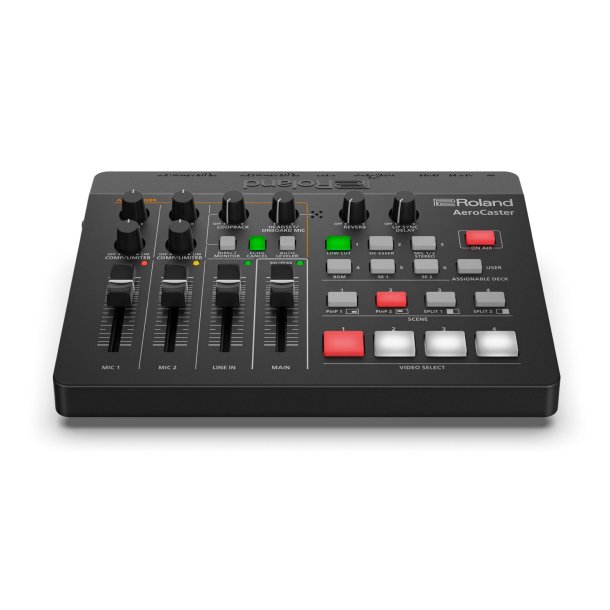 Roland VRC-01 AV mixer, Aerocaster hardware control surface, audio interface