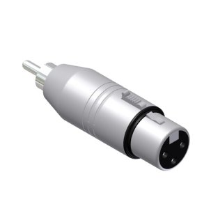 XLR Female to RCA/Cinch Male Adapter