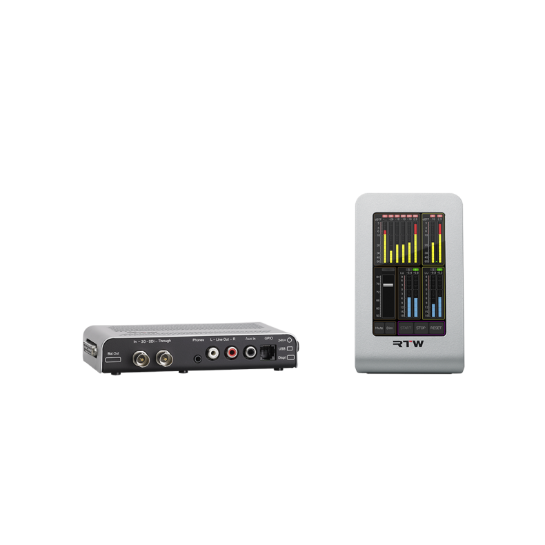 RTW TouchMonitor TM3-3G Smart - 4.3" Desktop TouchMonitor for metering, deembedding and monitoring 