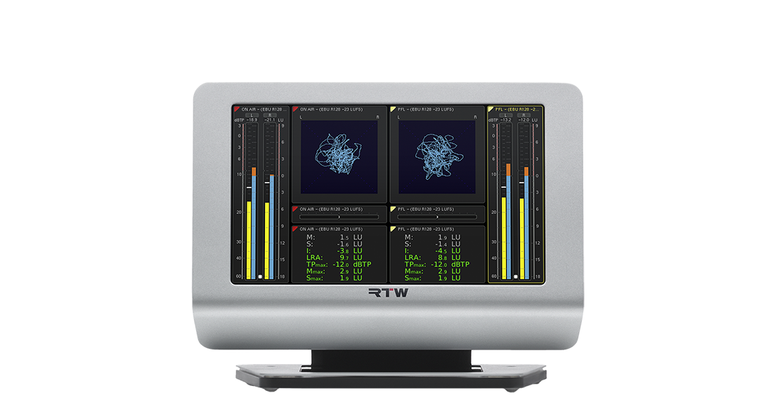 RTW TouchMonitor TMR7 - 7" Desktop TouchMonitor for Radio Production ...