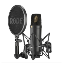 R�de NT1 KIT Studio Condencer microphone Rycote, Shock Mount, XLR cable and Pop Filter 