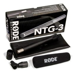 R�de NTG3 Shotgun Condenser Microphone Silver