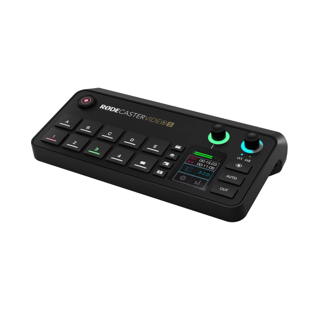 RDECaster Video S - Video and Audio Production Console. 3x HDMI sources  USB Video In/Out (UVC)
