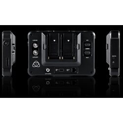 Atomos Shinobi 7 unit, 1x AC Adaptor w. dummy battery, quickstart guide