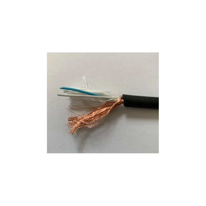 Microphone cable AES &amp; analog, black 5,2mm - 1m