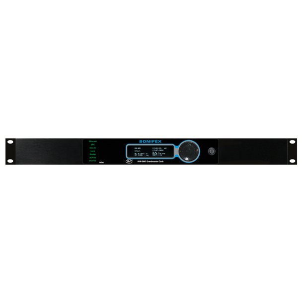 Sonifex AVN-GMCS PTP Grandmaster Clock, GPS, IP, TXCO, Rackmount 