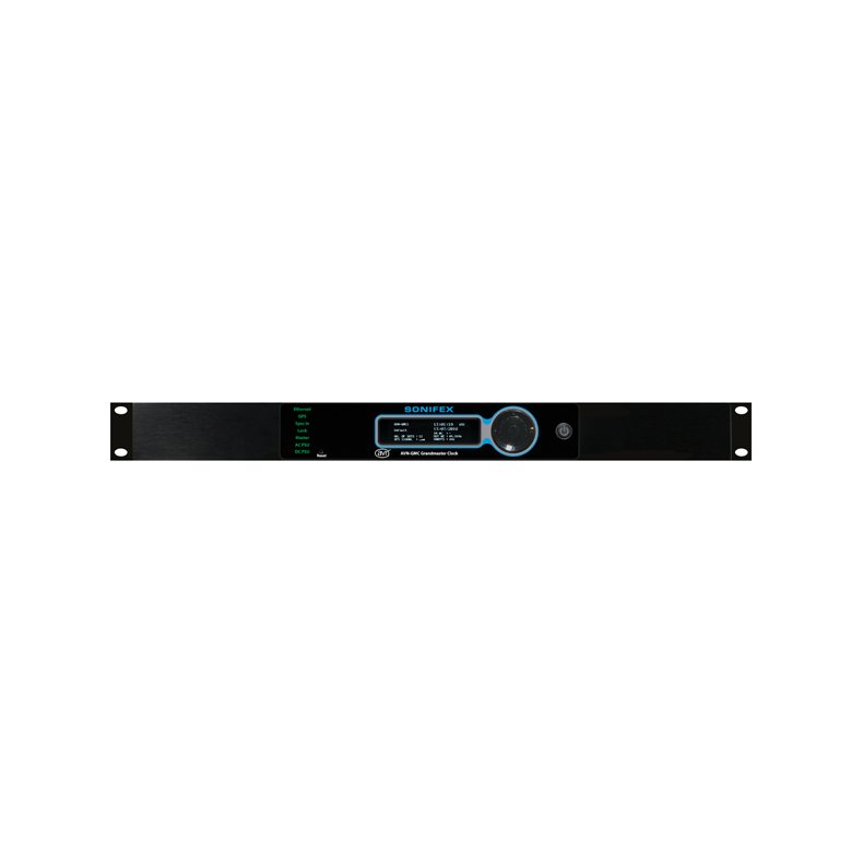 Sonifex AVN-GMCS PTP Grandmaster Clock, GPS, IP, TXCO, Rackmount 