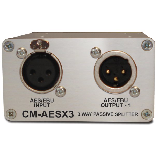 Sonifex CM-AESX3 Single 3 Way AES/EBU Passive Splitter With XLR Connectors