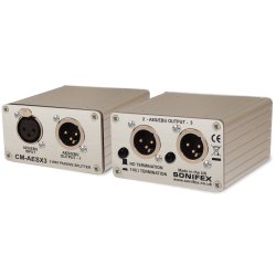 Sonifex CM-AESX3 Single 3 Way AES/EBU Passive Splitter With XLR Connectors