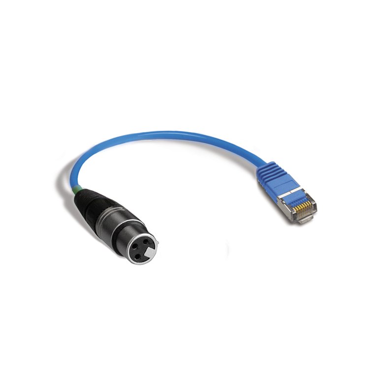 Studiohub 993058 Adapter RJ-45 Male to single XLR Female - 6in - Balanced