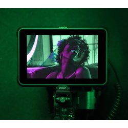 Atomos Shinobi 7 unit, 1x AC Adaptor w. dummy battery, quickstart guide